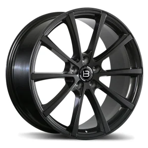 Braelin – BR09 – Gunmetal – 19″x8.5″ 25mm – All weather Wheels – BR09-1985-15MN+25C566
